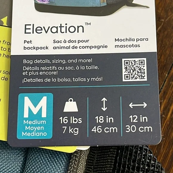 NWT Sherpa Elevation Pet Backpack Carrier *ALL PROCEEDS GO TO ANIMAL RESCUE* - Picture 8 of 16